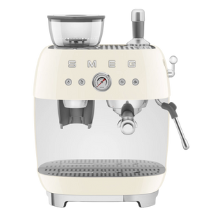 SMEG - Macchina da Caffè Espresso Manuale con Macinacaffè
